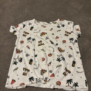 Wild Fable Tie-Front Shirt